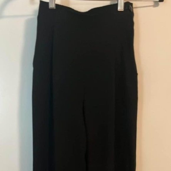 American Apparel - Black Pleated Front Pants / Trousers - XS - Picture 1 of 2